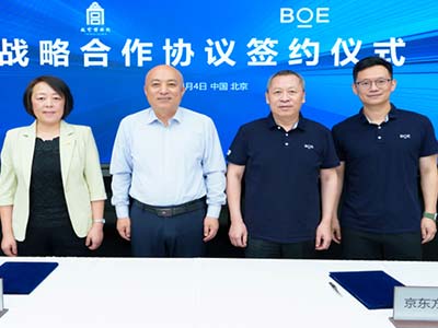 BOE（京东方）与故宫博物院签署战略合作协议 科技赋能传统文化焕新发展