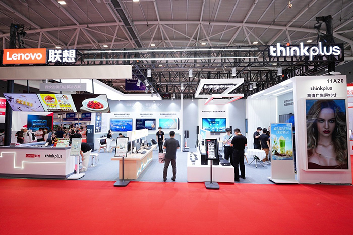 从智能产品到完善服务，联想thinkplus全场景智慧显示解决方案闪耀ISVE